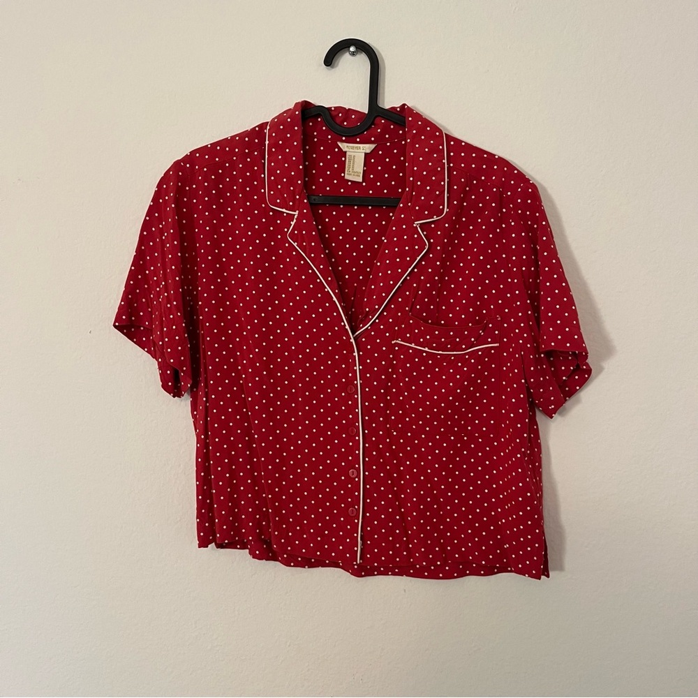 Forever 21 Cropped Retro Top ❤️